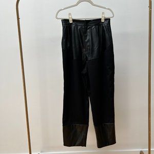 Rachel Comey Pants with faux leather detailing -  Size 6